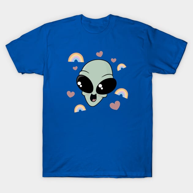 Cute alien T-Shirt by DoctorBillionaire